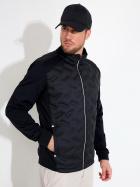 Mens Portrush hybrid jacket - black Mens Portrush hybrid jacket - black