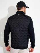 Mens Portrush hybrid jacket - black Mens Portrush hybrid jacket - black