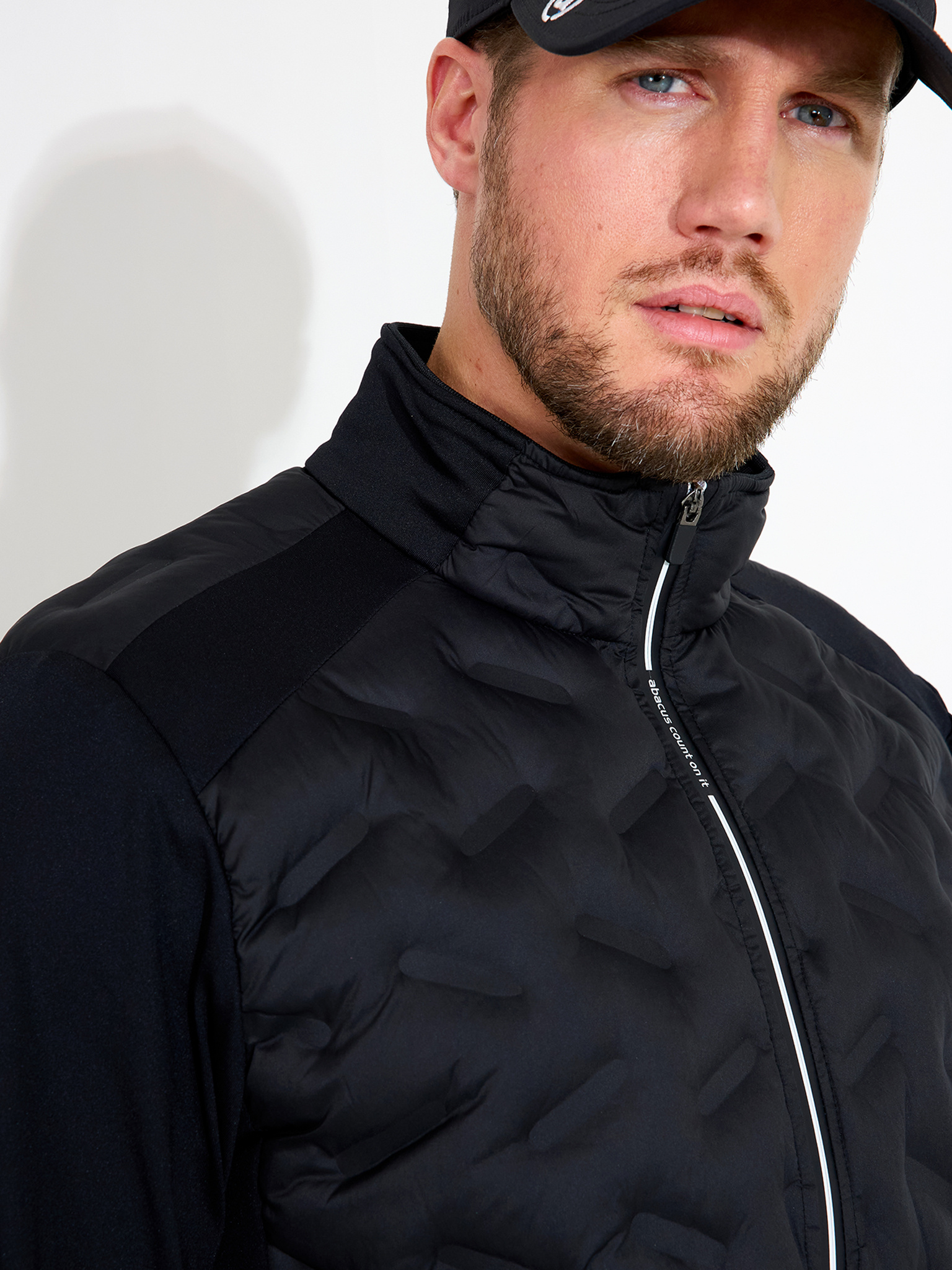 Mens Portrush hybrid jacket - black