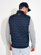 Mens Portrush hybrid vest - navy Mens Portrush hybrid vest - navy