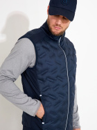 Mens Portrush hybrid vest - navy Mens Portrush hybrid vest - navy