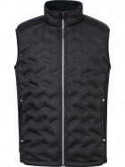 Mens Portrush hybrid vest - black Mens Portrush hybrid vest - black