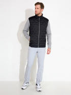 Mens Portrush hybrid vest - black Mens Portrush hybrid vest - black