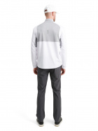 Mens Sherwood halfzip fleece - white Mens Sherwood halfzip fleece - white