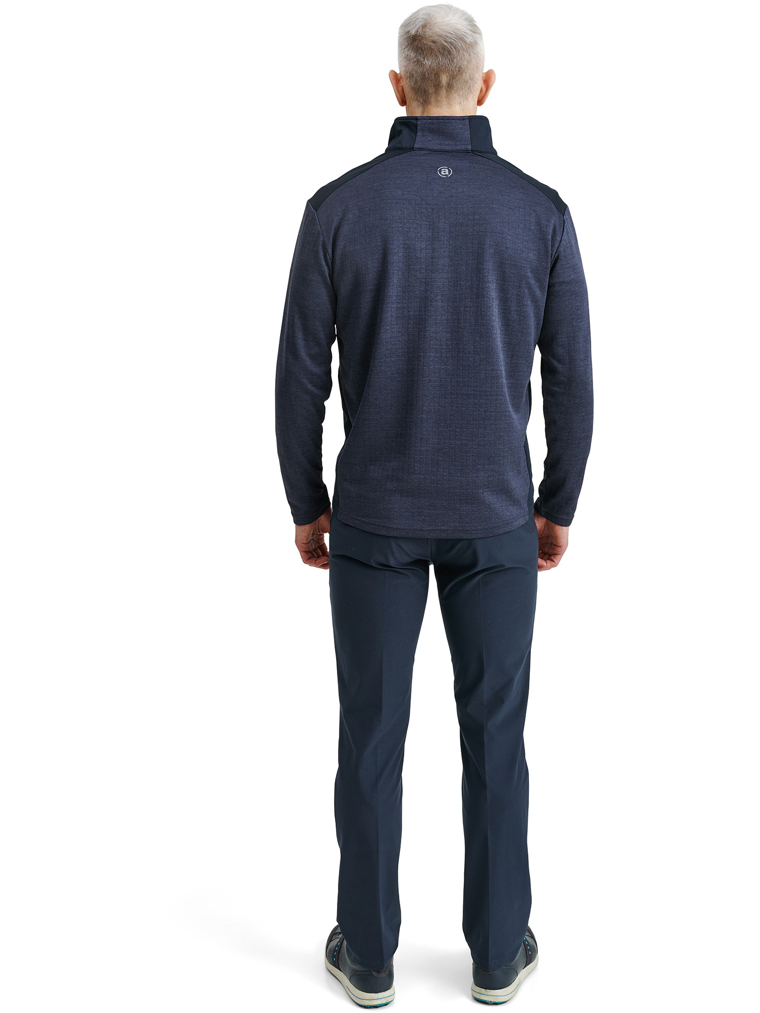 Mens Sunningdale halfzip - navy