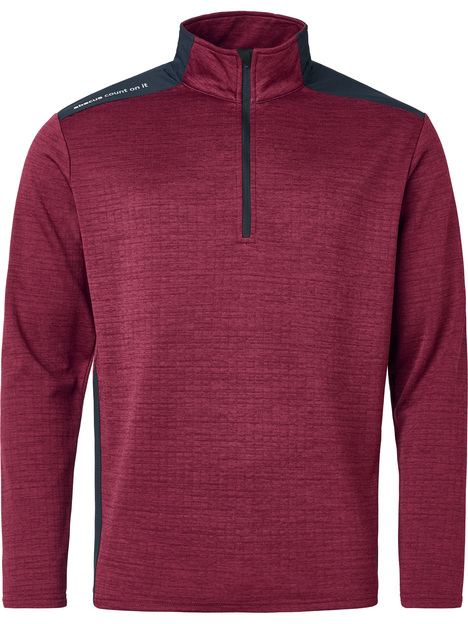 Mens Sunningdale halfzip - cranberry