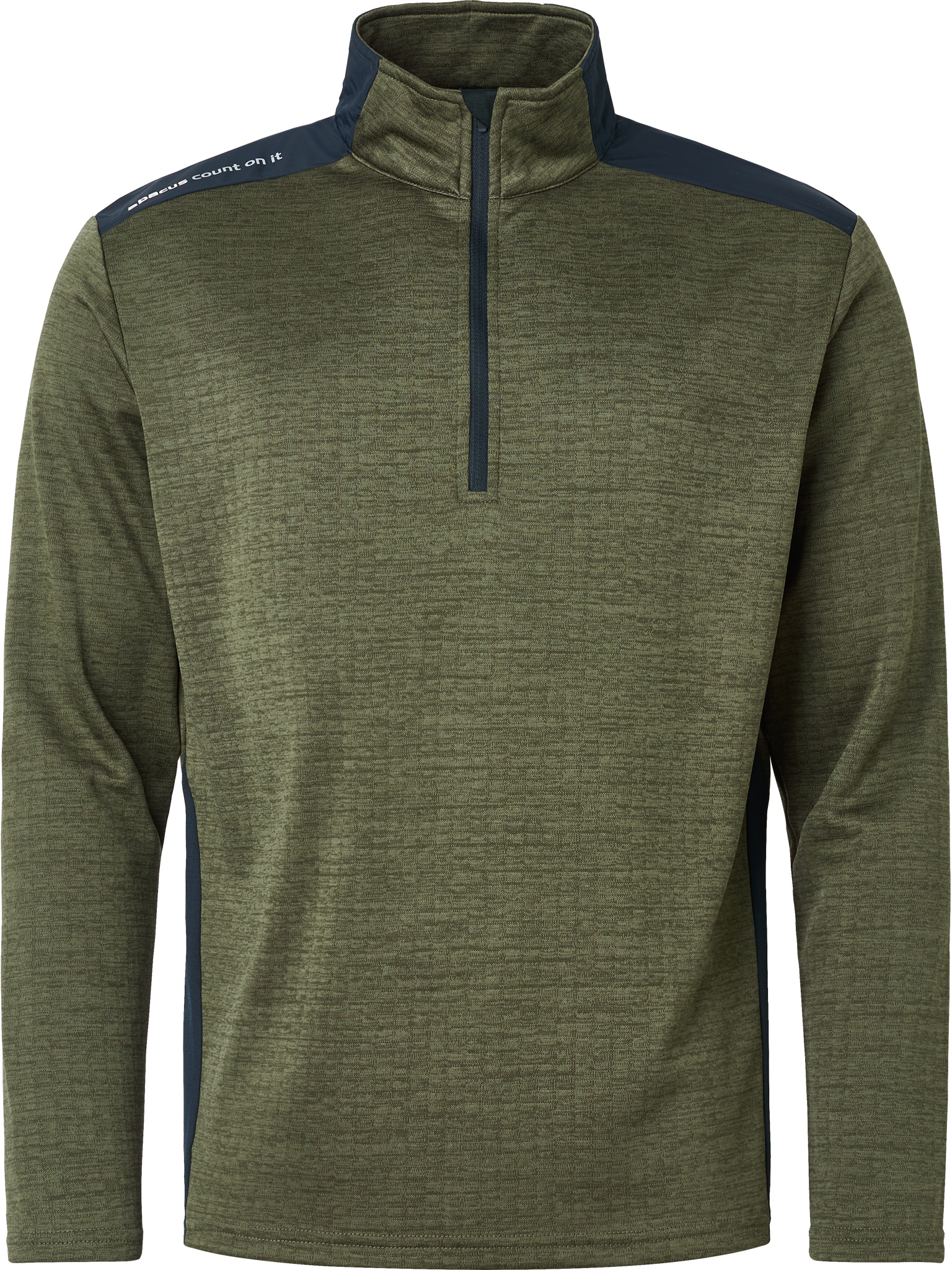 Mens Sunningdale halfzip - olive