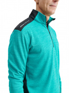 Mens Sunningdale halfzip - eucalyptus Mens Sunningdale halfzip - eucalyptus