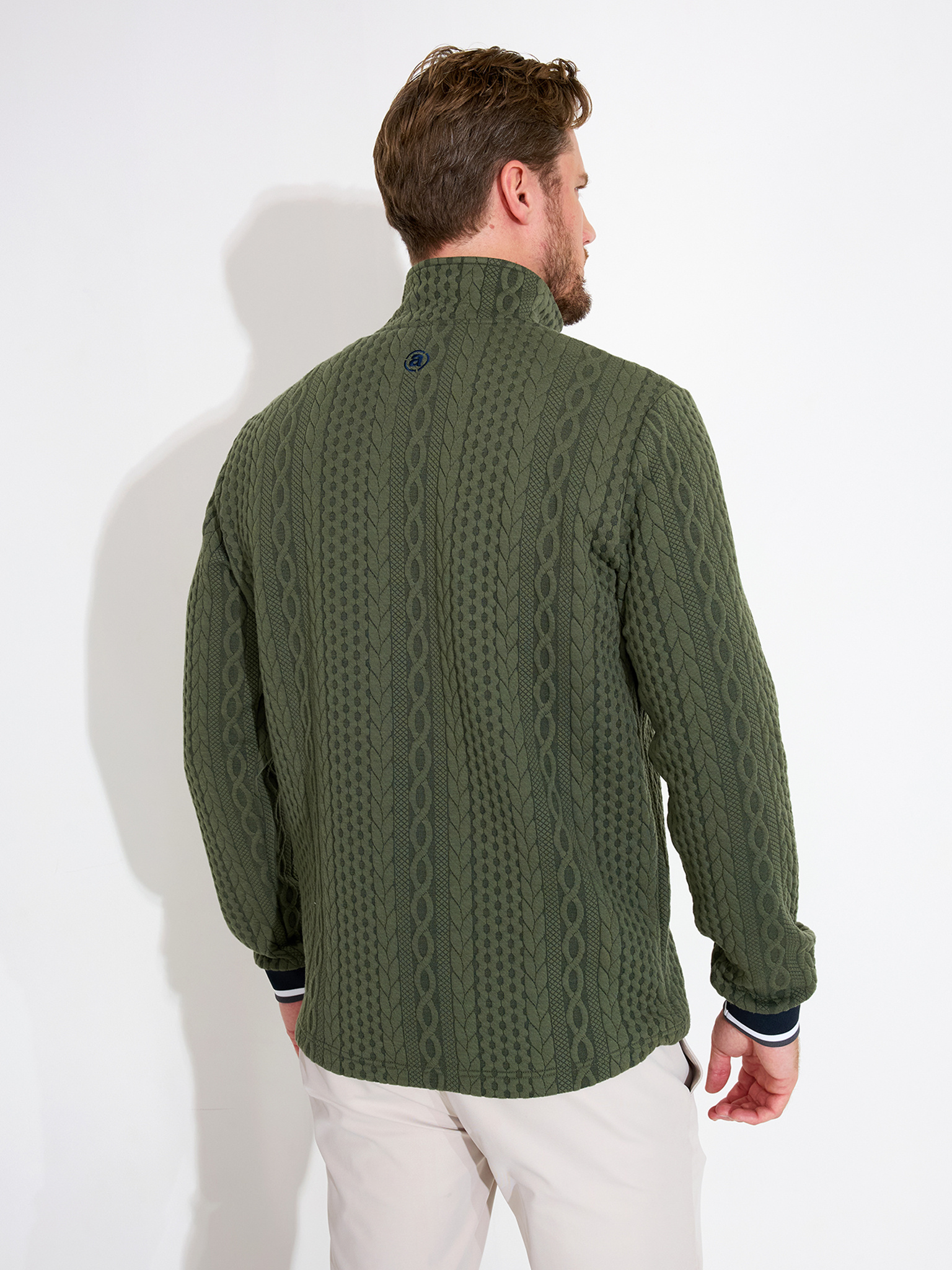 Mens Woburn midlayer - forest