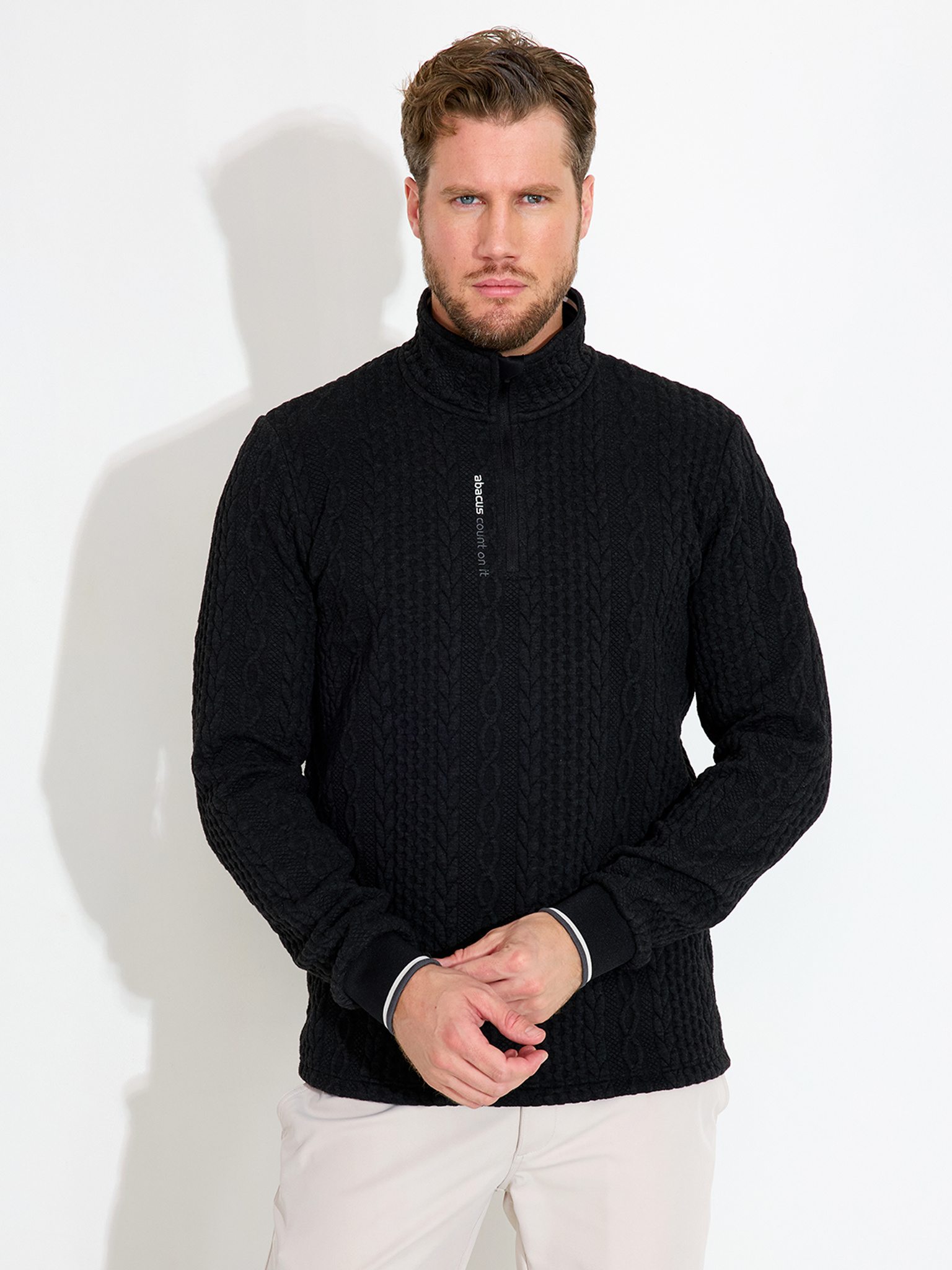 Mens Woburn midlayer - black