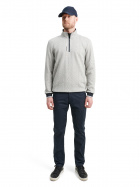 Mens Woburn midlayer - lt.greymelange Mens Woburn midlayer - lt.greymelange