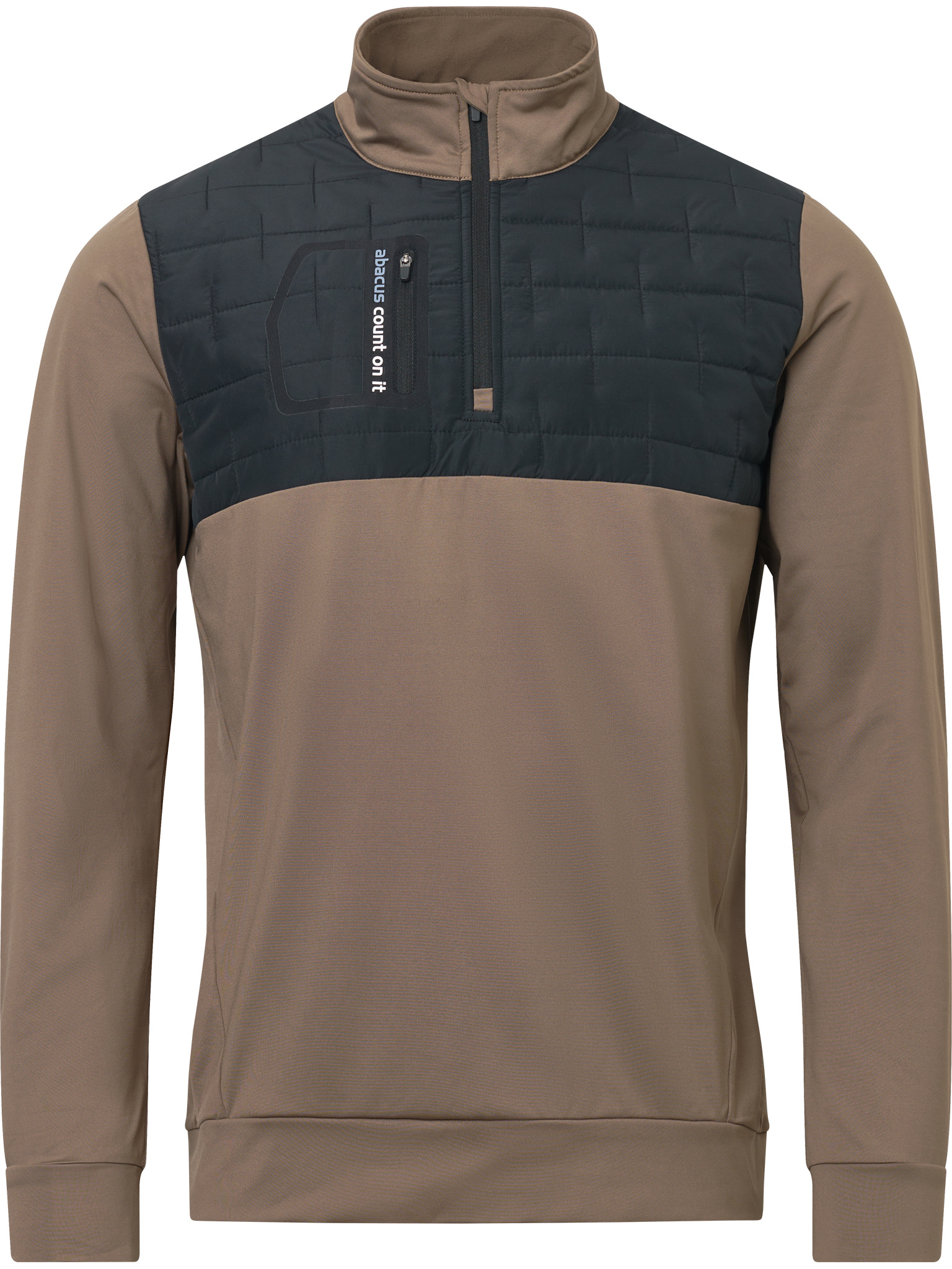 Mens Hoylake thermo midlayer - nougat