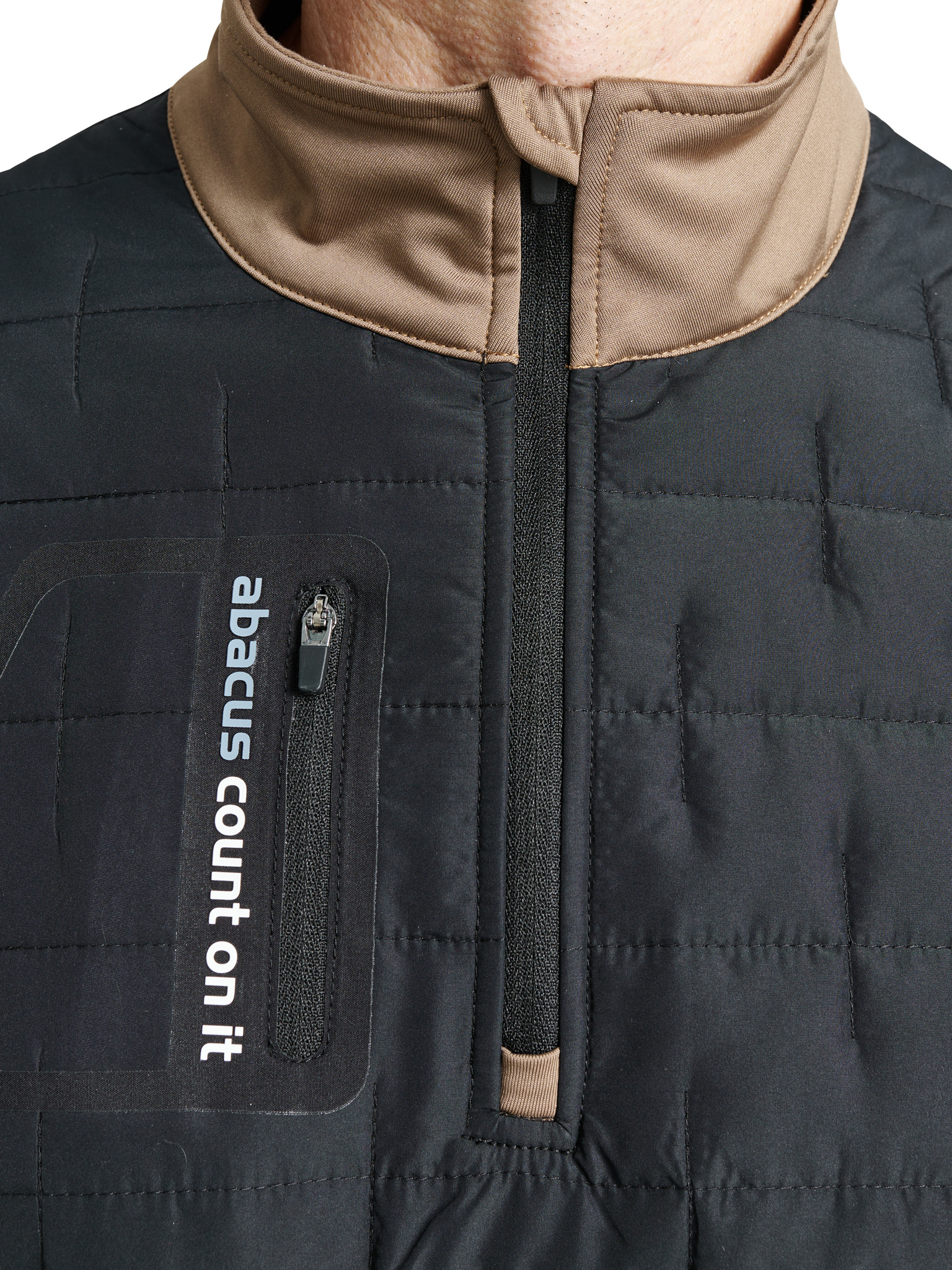 Mens Hoylake thermo midlayer - nougat