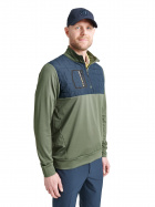 Mens Hoylake thermo midlayer - forest Mens Hoylake thermo midlayer - forest