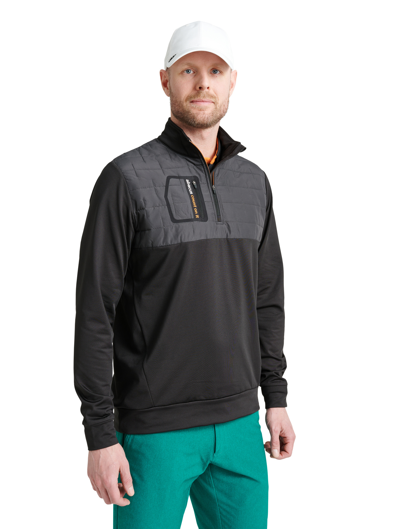 Mens Hoylake thermo midlayer - black