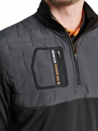 Mens Hoylake thermo midlayer - black Mens Hoylake thermo midlayer - black