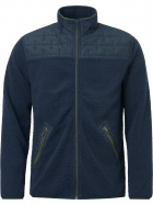 Mens Preston pile windjacket - navy Mens Preston pile windjacket - navy