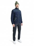 Mens Preston pile windjacket - navy Mens Preston pile windjacket - navy