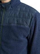 Mens Preston pile windjacket - navy Mens Preston pile windjacket - navy