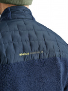 Mens Preston pile windjacket - navy Mens Preston pile windjacket - navy