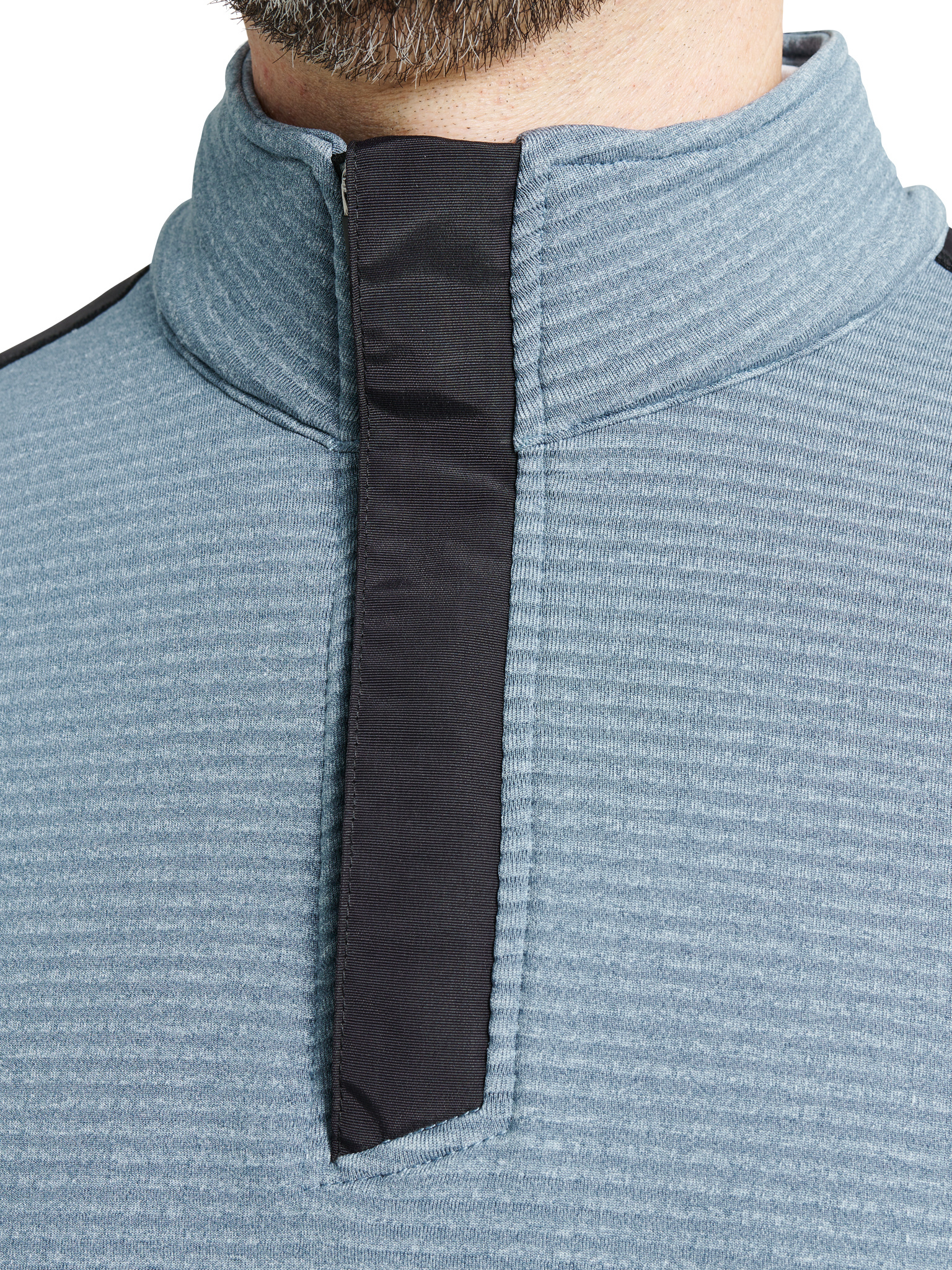 Mens Bangor midlayer - dusty blue