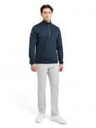 Mens Cradoc halfzip fleece - navy Mens Cradoc halfzip fleece - navy