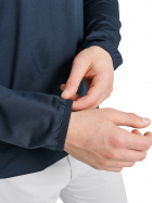 Mens Cradoc halfzip fleece - navy Mens Cradoc halfzip fleece - navy