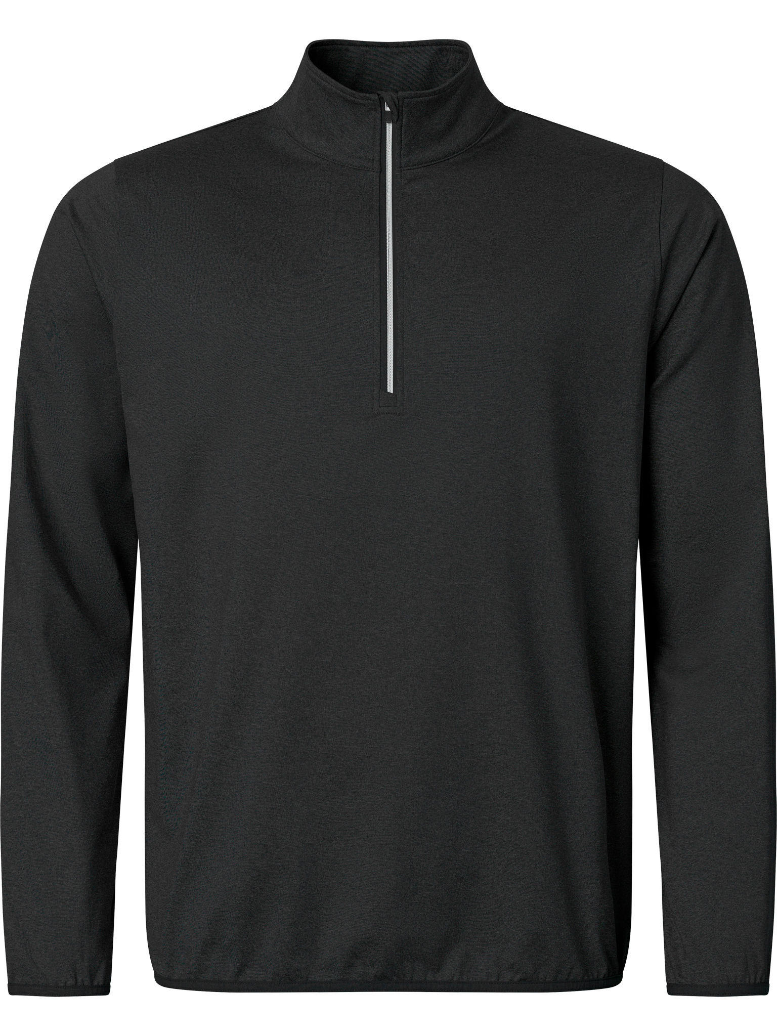 Mens Cradoc halfzip fleece - black