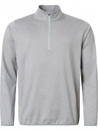 Mens Cradoc halfzip fleece - lt.greymelange Mens Cradoc halfzip fleece - lt.greymelange