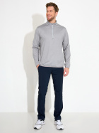 Mens Cradoc halfzip fleece - lt.greymelange Mens Cradoc halfzip fleece - lt.greymelange