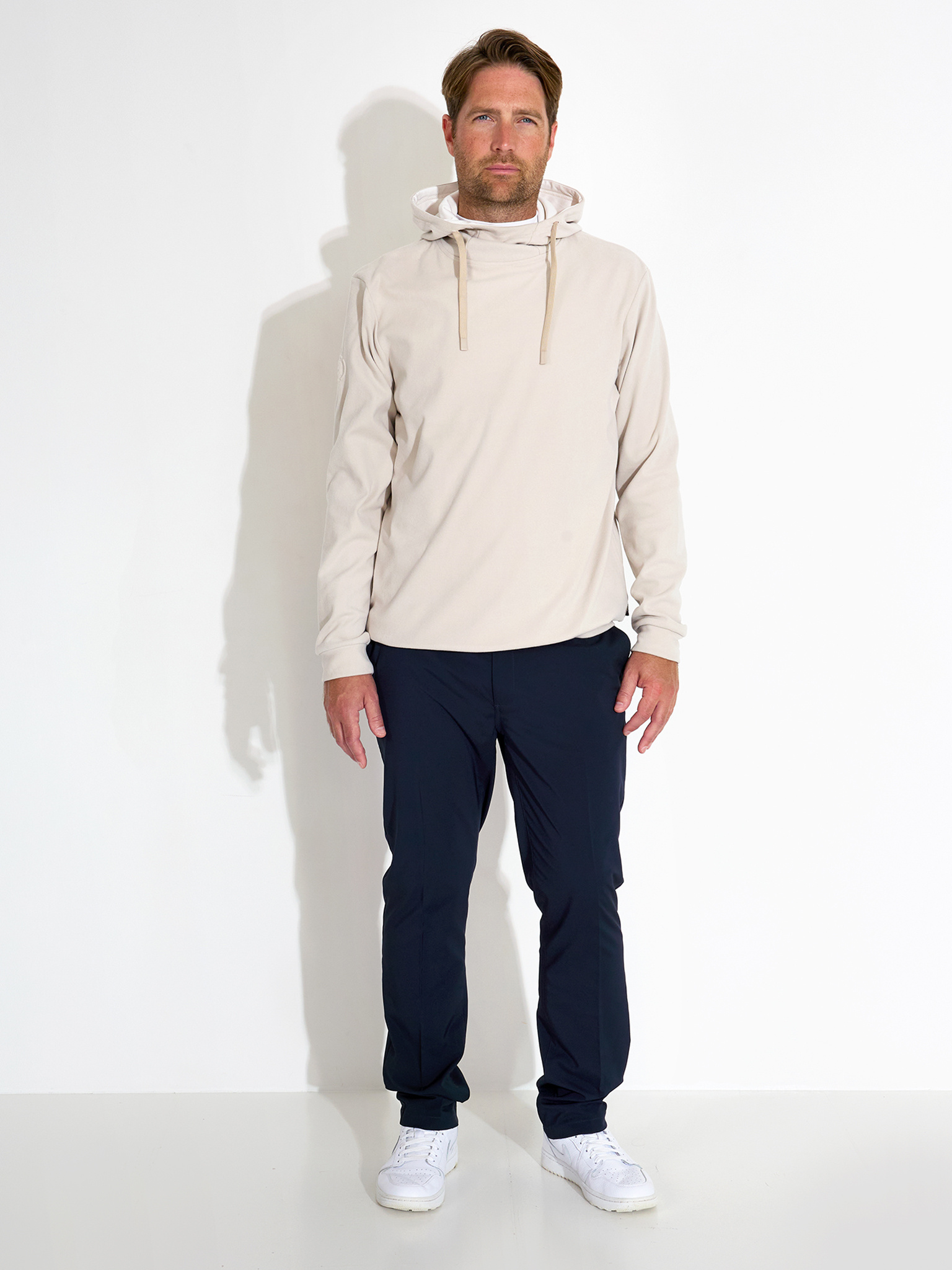 Mens Banff hoodie - clam