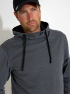 Mens Banff hoodie - dk.greymelange Mens Banff hoodie - dk.greymelange