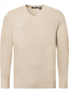 Mens Liffin V-neck pullover - sandshell Mens Liffin V-neck pullover - sandshell