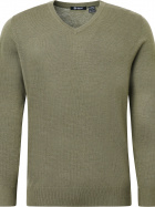 Mens Liffin V-neck pullover - forest Mens Liffin V-neck pullover - forest