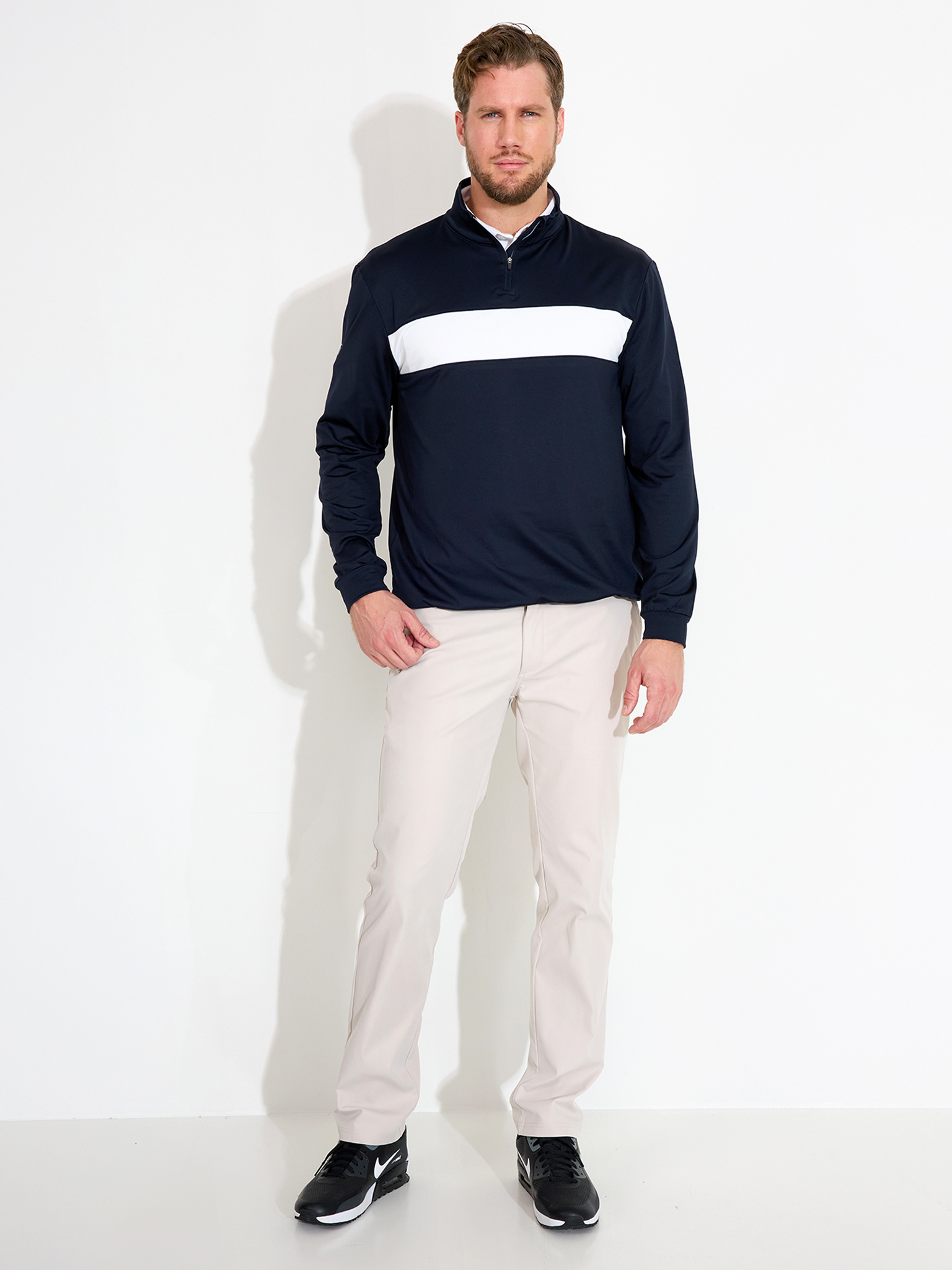 Mens Club midlayer - navy
