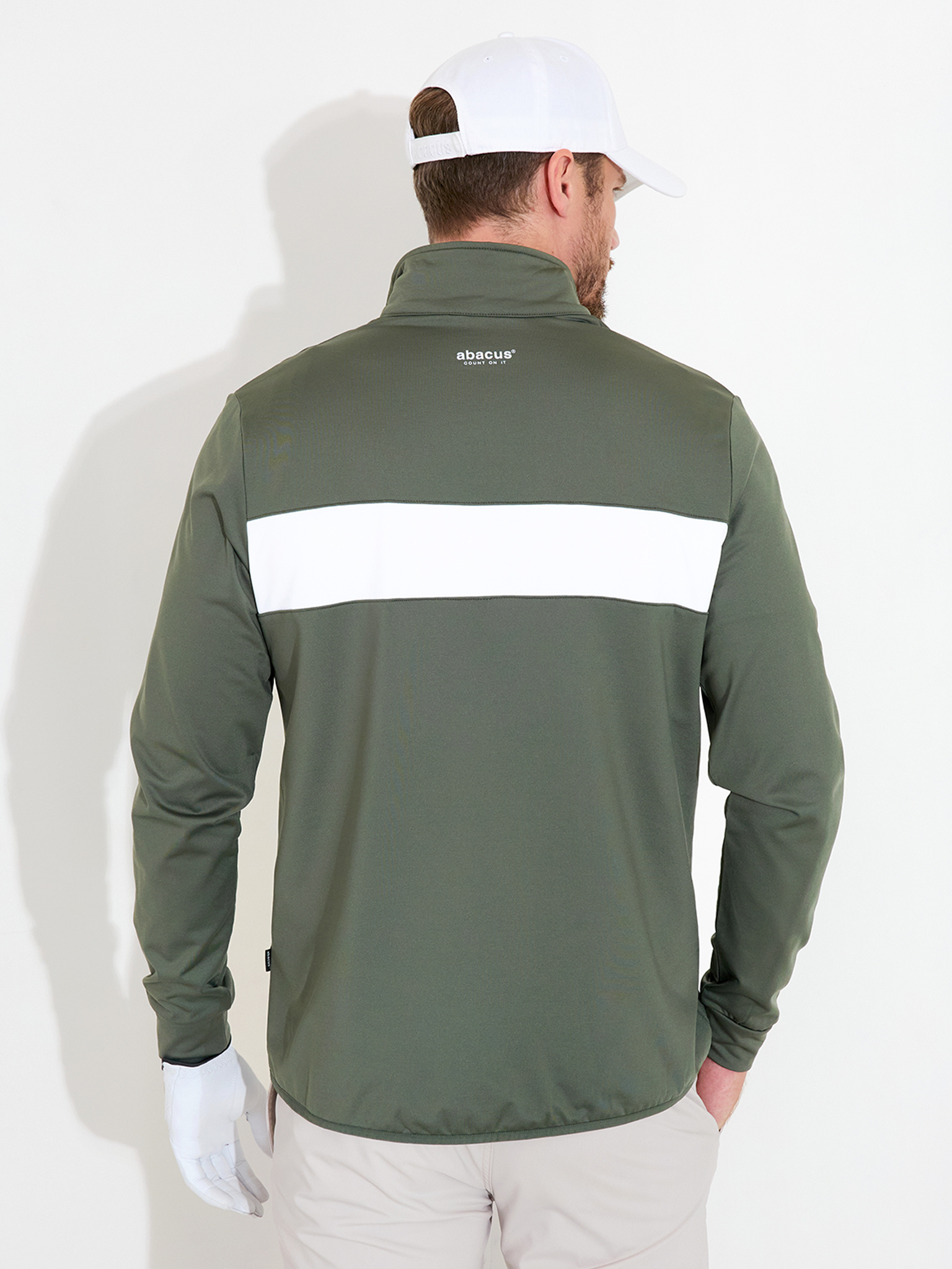 Mens Club midlayer - forest