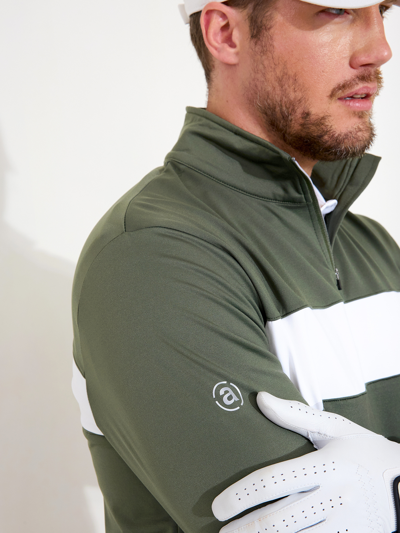 Mens Club midlayer - forest