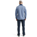 Mens Scramble halfzip - blue Mens Scramble halfzip - blue