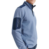 Mens Scramble halfzip - blue Mens Scramble halfzip - blue