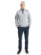 Mens Scramble halfzip - lt.greymelange Mens Scramble halfzip - lt.greymelange