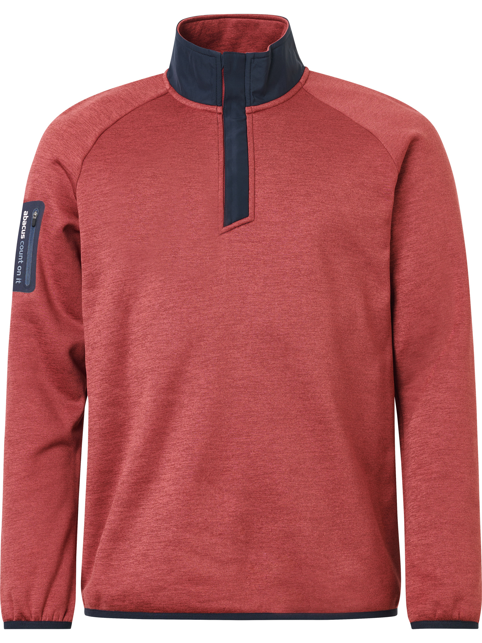 Mens Arden midlayer - cranberry