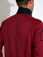 Mens Arden midlayer - cranberry Mens Arden midlayer - cranberry