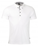 Mens Oliver polo - white Mens Oliver polo - white
