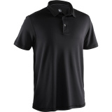 Mens Clark polo - black Mens Clark polo - black