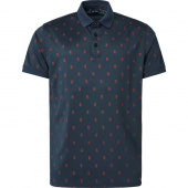 Mens Dower polo - navy