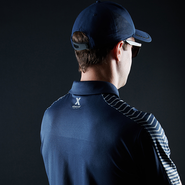 Mens Albatross polo - navy combo