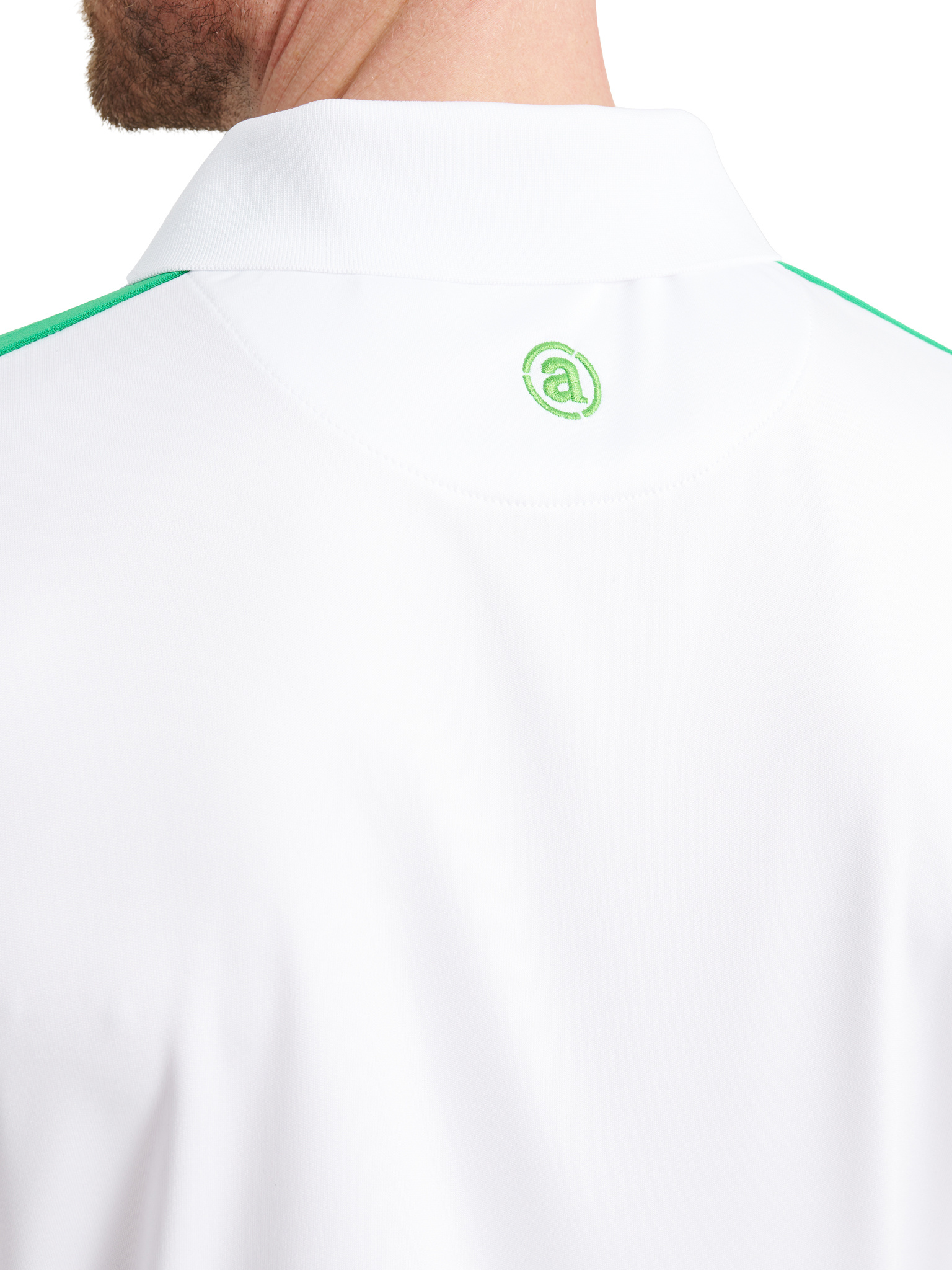 Mens Bandon drycool polo - white/fairway
