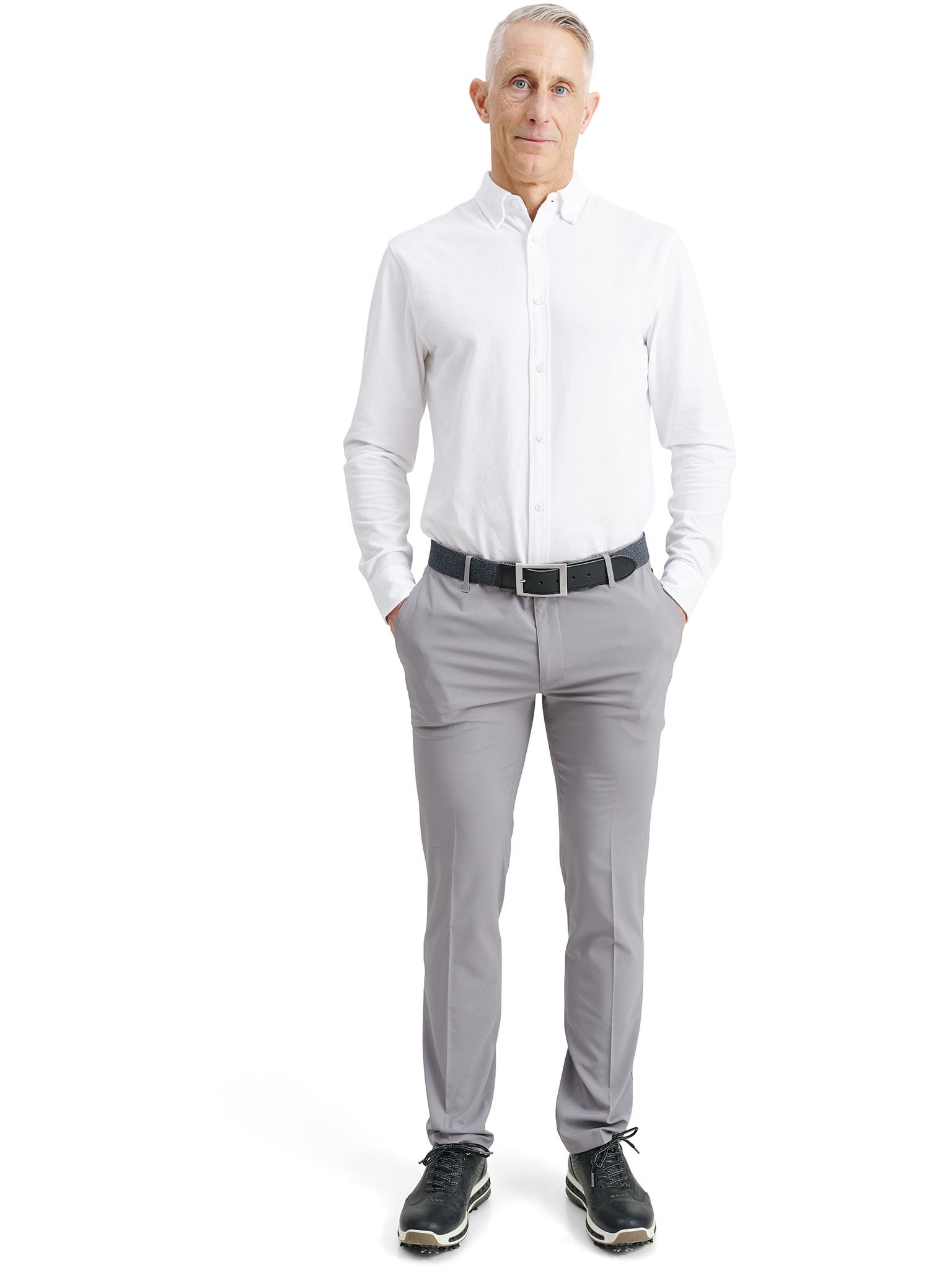 Mens Hillside shirt - white