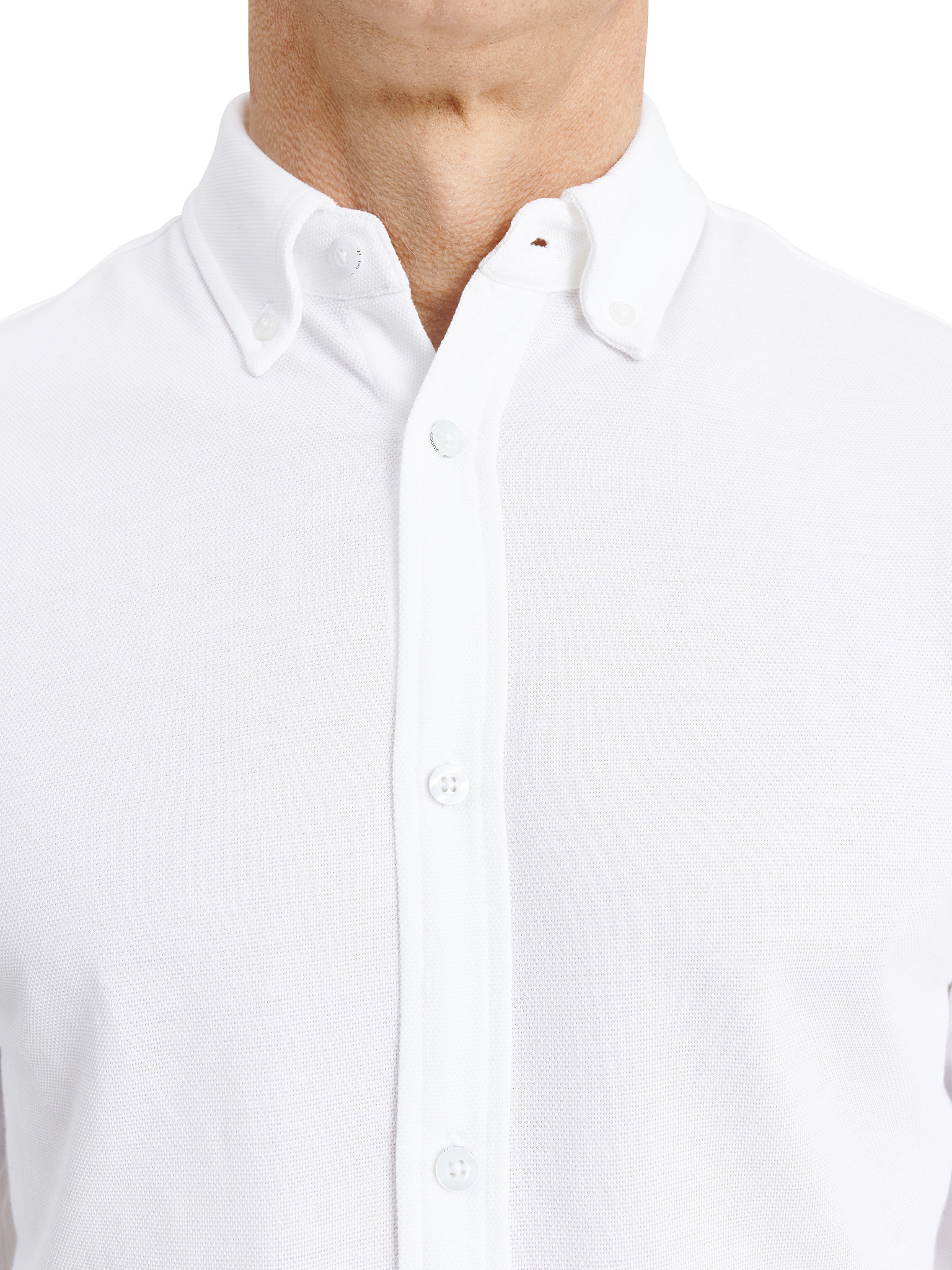 Mens Hillside shirt - white