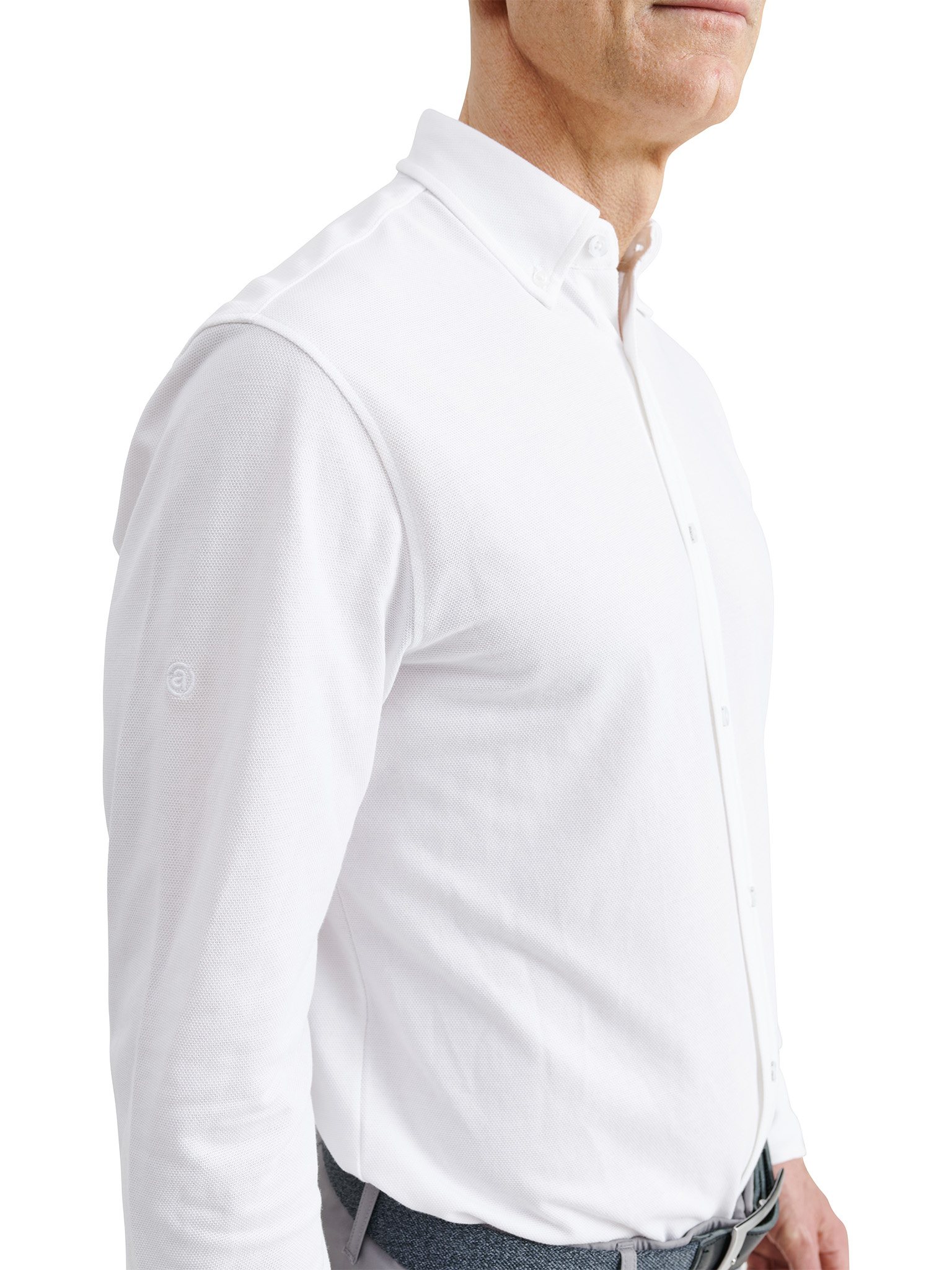 Mens Hillside shirt - white